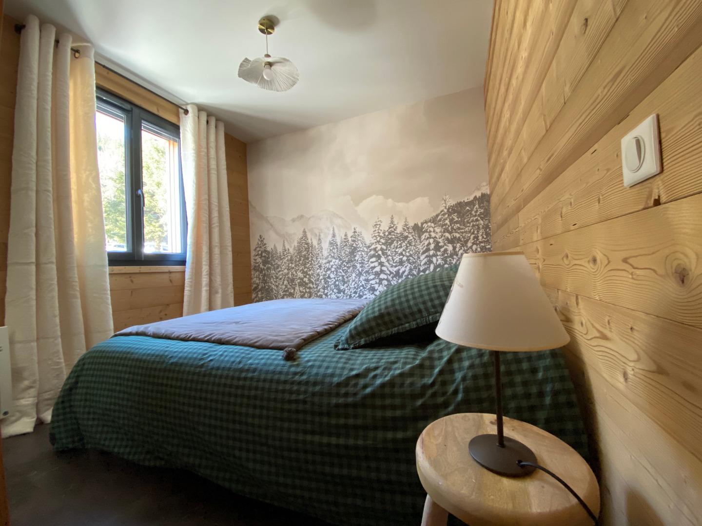 La chambre Neige (Rez-de-chaussée lit en 160)